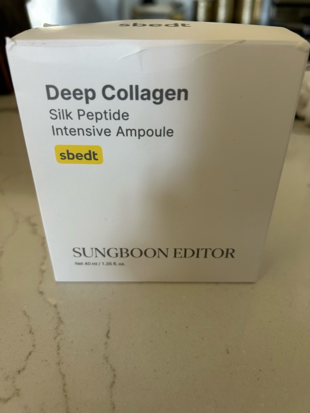 Sungboon Editor Deep Collagen Silk Peptide Ampoule - White